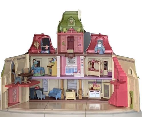 fisher price dollhouse with lights